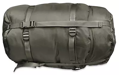 USGI Modular Sleep System Compression Bag 6 Strap Foliage Green Stuff Sack Lg • $25.95