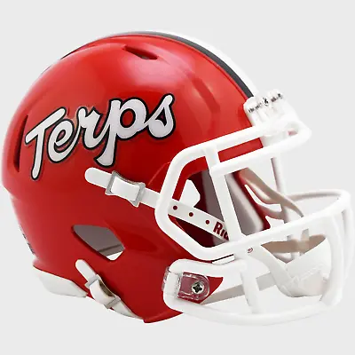 MARYLAND TERRAPINS NCAA Riddell SPEED Authentic MINI Football Helmet • $35.99