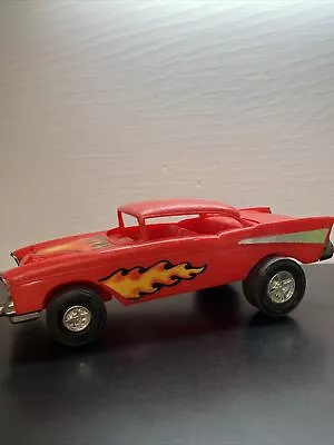 Vintage Processed Plastic Co. 1957 Chevy Belair 14 Inch Car Hot Rod Flames W13 • $11.99