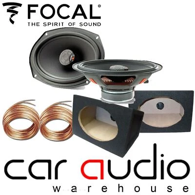 £169.99 • Buy Focal ICU690 2-Way 6x9  160W Coaxial Car Speakers & 6x9 Black Pod Box (Pair)