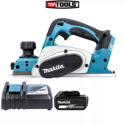 Makita DKP180Z LXT 18V Li-Ion 82mm Planer With 1 X 5ah Battery & Charger • £246.74