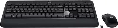 Logitech K540e Advanced Wireless Keyboard With M185 Mouse & USB Nano Receiver • $21.95