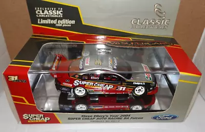 Classic 1/43 Ford Ba Falcon Steve Ellery 2004 Super Cheap 31 V8 Supercar #2031-2 • $59.99