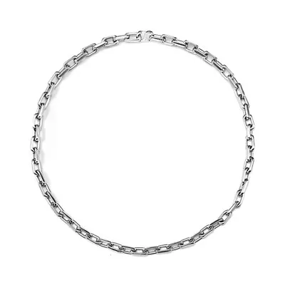 New Pure Titanium Necklace Hip Hop Chain Lightweight Anti Allergy 25.6  Neutral • $79.70
