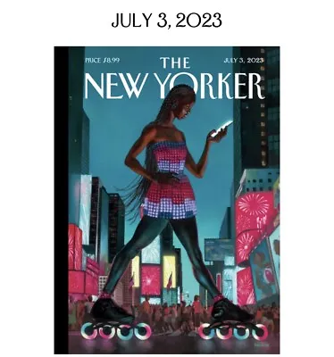 The New Yorker Magazine July 3 2023 Kadir Nelson Mary Beard Aristotle Boys Men • $3.25