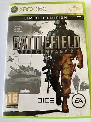 Battlefield Bad Company 2 Limited Edition Xbox 360 • $22.50