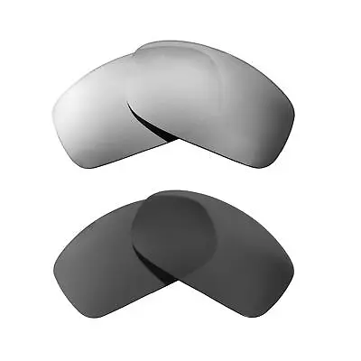 Walleva Titanium + Black Polarized Lenses For Maui Jim Peahi Sunglasses • $34.99