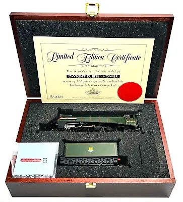 £189.95 • Buy Bachmann 00 Gauge - Br Green Class A4 'dwight D Eisenhower' 60008 Wooden Boxed