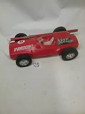 Vintage 1963 V-RROOM Friction Race Car Made By Mattel • $50