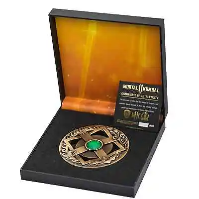 Mortal Kombat LE Amulet Of Shinnok Prop Replica ONLY 500 Rare LIMITED EDITION • $299.99