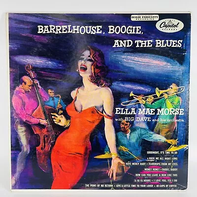 Ella Mae Morse Barrelhouse Boogie And The Blues Vinyl Record T513 Jazz Blues • $66.95