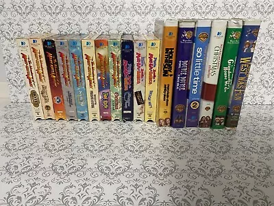 Mary Kate And Ashley Olse VHS Tapes/Movies-Lot Of 17- Preowned • $49.99