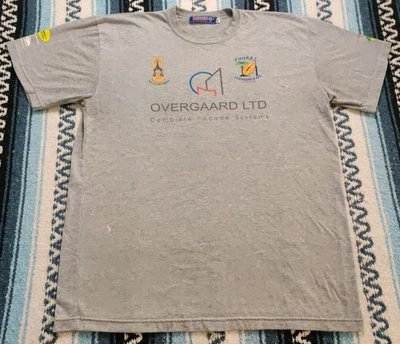 $19.99 • Buy Vintage Y2K Phuket Vagabonds RFC 2010 Thai Rugby Union Gray T Shirt Men's Sz XL