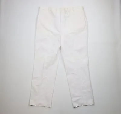 Deadstock Vintage 70s Streetwear Mens 46x32 Wide Leg Mechanic Painter Pants USA • $99.95