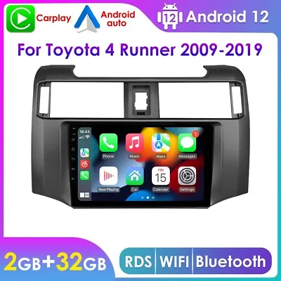 For Toyota 4Runner 2009-2019 Carplay Android 12 Car Stereo Radio GPS Navi Player • $144.98