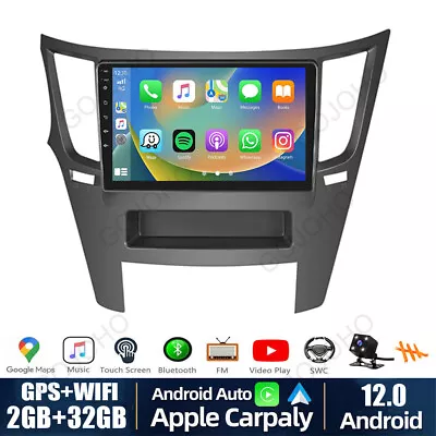 Android 12 For Subaru Outback 2009-2014 Car Stereo Radio GPS BT WiFi CarPlay+CAM • $128.79