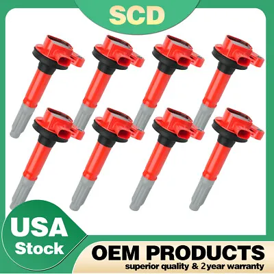 8Packs High Performance Ignition Coils For Ford F150 Mustang 5.0L V8 UF622 DG542 • $81.66