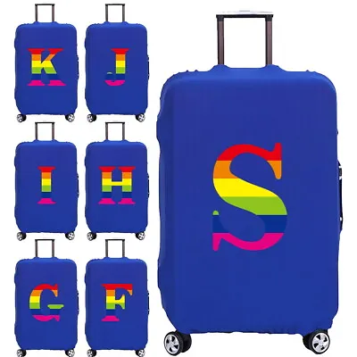 Initial Letter Top Quality Suitcase Luggage Protector Cover 18''-32'' Inches-UK • £7.99