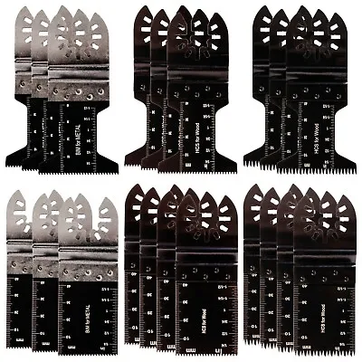 BLOSTM Oscillating Multi Tool Saw Blades Quick Release Metal Universal Set 20pcs • £11.49