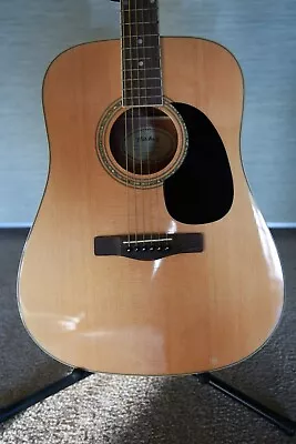 Mitchell D120 Dreadnought Acoustic Guitar Very Nice - Natural **WITH COOL CASE** • $65