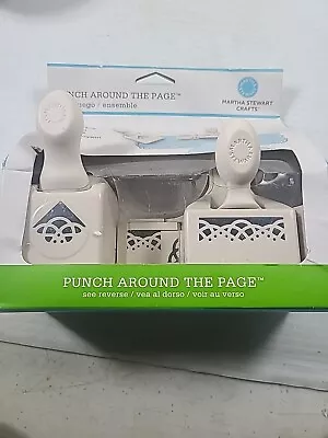 Martha Stewart Swirling Lace Punch Around The Page Set Corner Edge Border Craft • $19.95