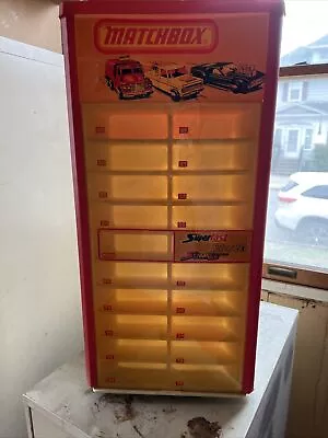 💥Vintage 80’s Matchbox Display Case In Great Condition Holds 75 Cars💥 • $1000