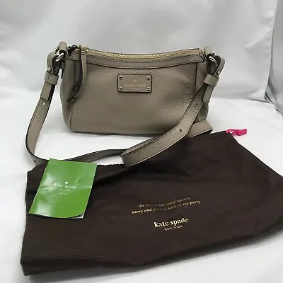 Kate Spade New York Berkshire Road Gabriella Crossbody Small Purse Oyster Taupe • £43.39