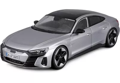 Maisto Special Edition 1:18 2022 Audi RS E-tron Diecast Model Car Silver. 104 • $35