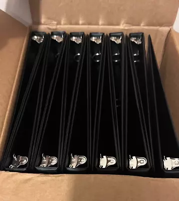 3-Ring Presentation Binder 1/2  Black - Box Of 12 NEW AVERY Dennison • $22.74