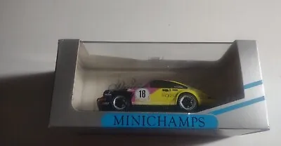 Minichamps 1:43 Paul’s Model Art Porsche Boxster Diecast #16 Yellow & Black. • $16.67
