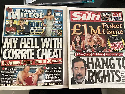 James Bond Lot 6 Newspapers Daniel Craig 007 Casino Royale SPECTRE • £5