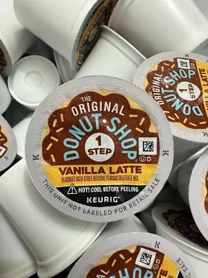 80 K-Cups Donut Shop Vanilla Latte Keurig K-Cups Coffee 05/14/2023 BEST BY • $32