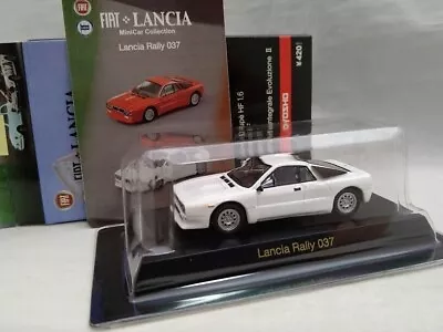 KYOSHO 1/64 Lancia Rally 037 White Diecast Model Car • £57.59