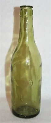 $24.99 • Buy Vintage C1910s JOHN LUMB & CO Green Antique Glass BOTTLE Mold Blown ENGLAND