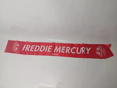 Freddie Mercury Tribute Concert 1992 Banner Aids Awareness 1992 Scarf T900 • $55.95