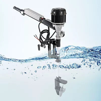 4800rpm 1000W 48V Outboard Engine Outboard Motor Trolling Motor Aluminum Motor • £352.35