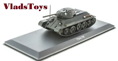 World Of Tanks 1/72 T-34/76 Model Medium Tank 1942 Soviet Army 1943 SWTR02 • $22.45