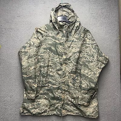 Parka Improved Rainsuit Men XL Green Camo Outdoor Hiking Orc Industries Military • $32.95