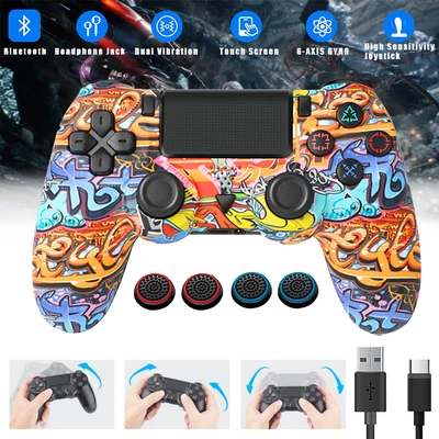 $29.99 • Buy Wireless Bluetooth Controller For PS4/Pro/Slim Gamepad For Playstation4 Joystick