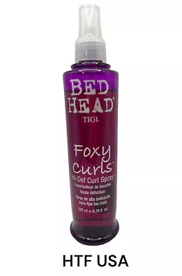 $64.95 • Buy Tigi Bed Head Foxy Curls Hi-Def Curl Finishing Spray 6.76 Fl Oz Discontinued NEW