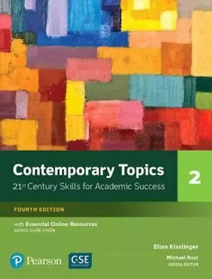 Contemporary Topics 2 With Essential Online Resources (4th Edition) By Kissling • $32.93
