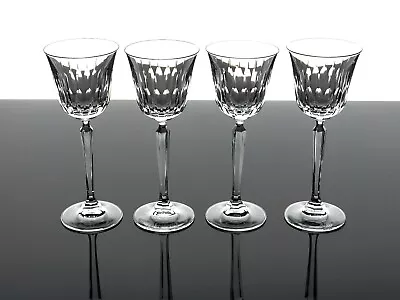 Mikasa Clear Park Avenue Tall Crystal Wine Goblets Glasses – Set Of 4 • $39.99