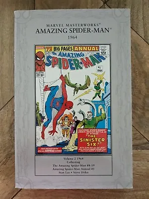 Marvel Masterworks Amazing Spiderman Volume 2 By Stan Lee And Steve Ditko TPB • £12.50