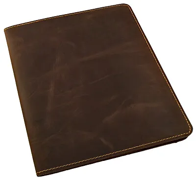 $34.97 • Buy Leather Composition Notebook Cover Refillable Journal Genuine Rustic Handmade