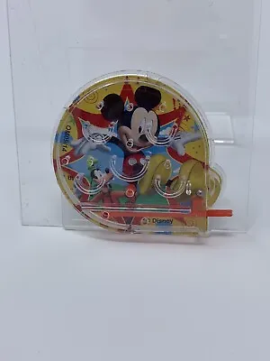 Disney Mickey Mouse Red Ball Game Toy Figure • £1.93