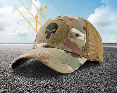 Brand New Punisher Operators Tactical Hat. Gorgeous Multicam Color New In Bag • $11.99