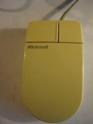 Vintage Microsoft Serial Mouse 2-Button Made In Japan P.No.24394 • £35