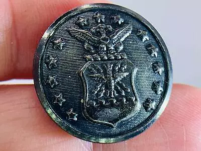 US Air Force Coat Military Memorabilia Vintage Silver Button V-5450 • $9.99