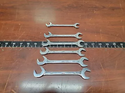 MAC Tools Metric 4-Way Angle Open End Wrench Set Polished Chrome 6pc Set  • $149.99