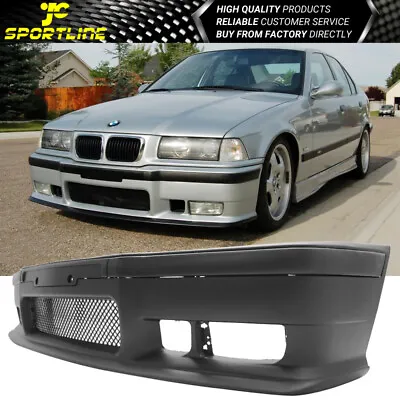 Fits 92-98 BMW E36 3 Series M3 Style Front Bumper Cover Conversion PP • $239.99